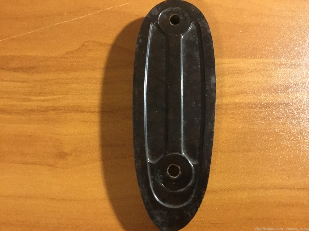 Remington Dark Brown plastic butt plate. Very good condition (REMBR)-img-1