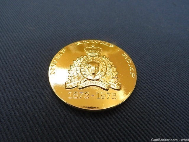 Winchester Model 94 Butt Stock Medallion Canada Canadian RCMP Commemorative-img-0
