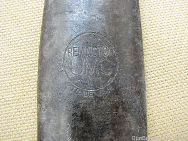 Remington model 16 steel rifle butt plate-img-4