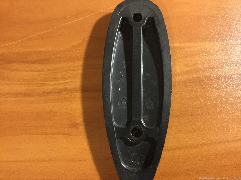 Remington rifle butt plate. Curved, no straight. New, never mounted -img-1
