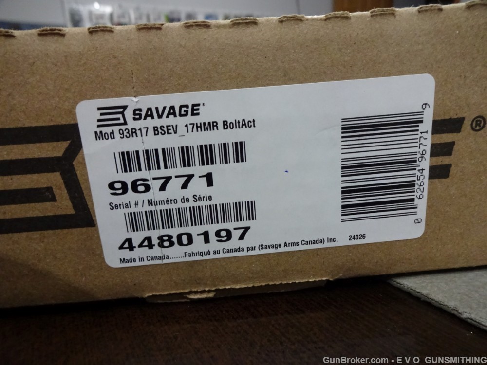 Savage 93R17 BSEV 17 HMR 21" Barrel 96771-img-21