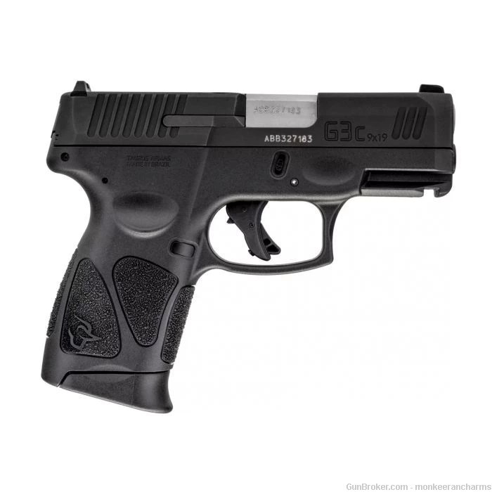 Taurus G3C Compact Pistol - Black  9mm  3.2 Barrel  12rd-img-0