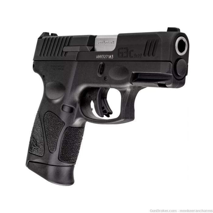 Taurus G3C Compact Pistol - Black  9mm  3.2 Barrel  12rd-img-1
