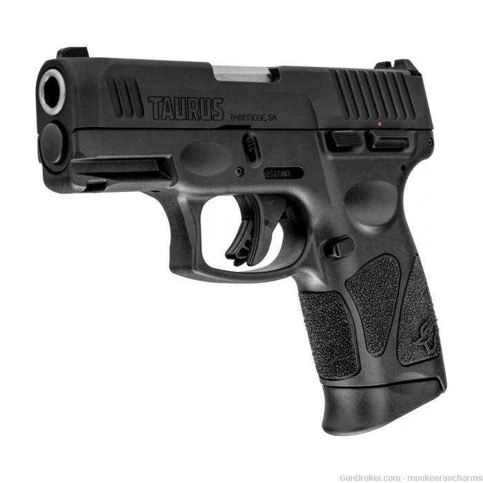 Taurus G3C Compact Pistol - Black  9mm  3.2 Barrel  12rd-img-2