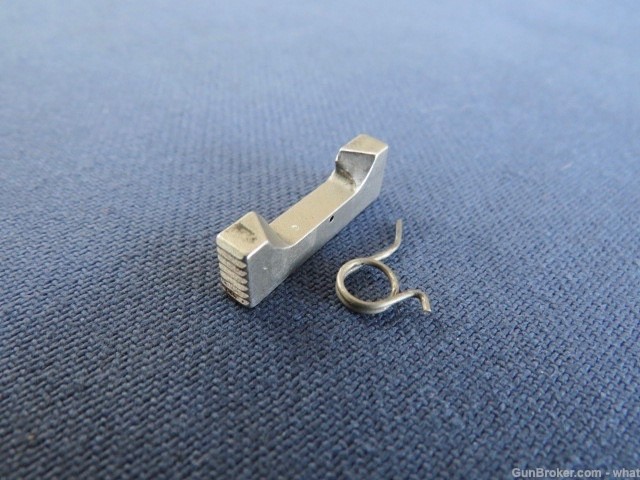Ruger P90 .45 Pistol Stainless Steel Magazine Latch with Catch Spring-img-0