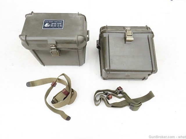 2 Israeli Military Night Vision Goggle Carry Case with Sling -img-0