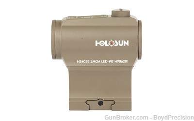 Holosun Technologies, 403B, Reflex Sight, Dot Reticle, 2 MOA Red Dot-img-6