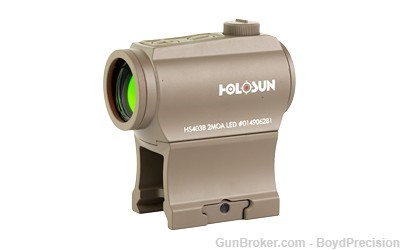 Holosun Technologies, 403B, Reflex Sight, Dot Reticle, 2 MOA Red Dot-img-5