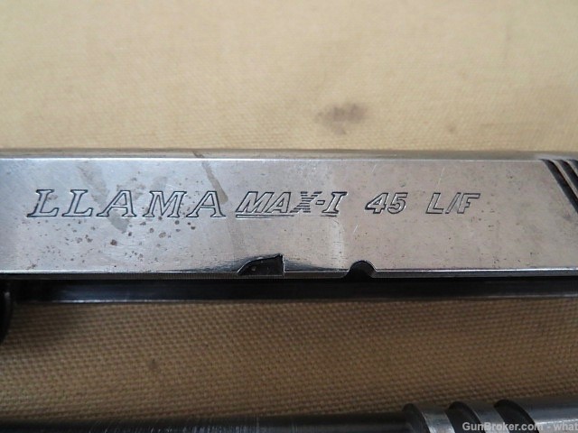 Llama MAX-I L/F .45 Cal Pistol Sear & Disconnector Assembly Parts-img-4