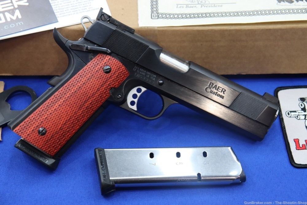 LES BAER MONOLITH HEAVY 1911 Pistol 45ACP 5" MATCH 1.5" Guarantee NEW -img-1