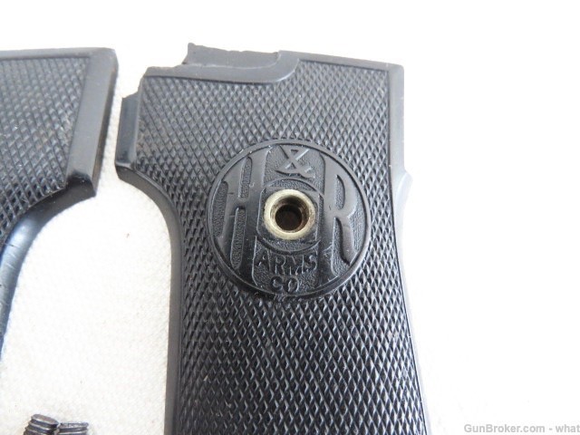 Harrington & Richardson H&R .25 Cal Self Loading Pistol Grips & Grip Screws-img-3