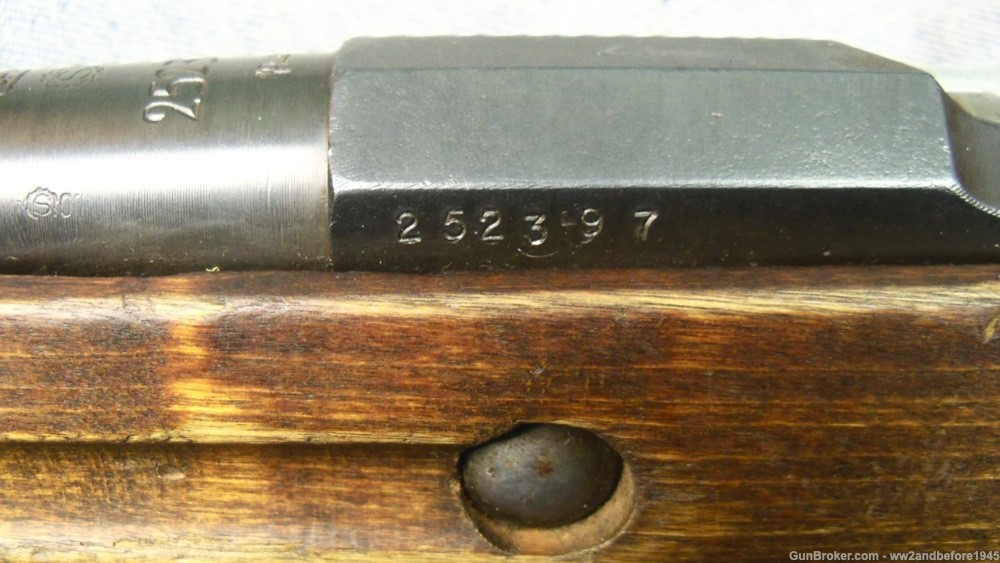 FINNISH M39 "SAKO"  MOSIN NAGANT 1944 7.62X54R MATCH BOLT HEX  EXC BORE    -img-14