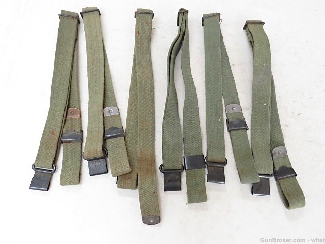 Surplus lot of 6 M1 Garand Rifle Slings Sling-img-4