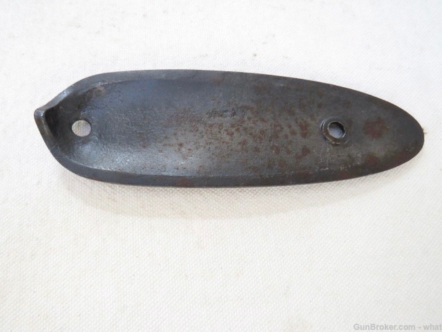 Winchester Model 70 Rifle Buttplate Steel Butt Plate-img-2