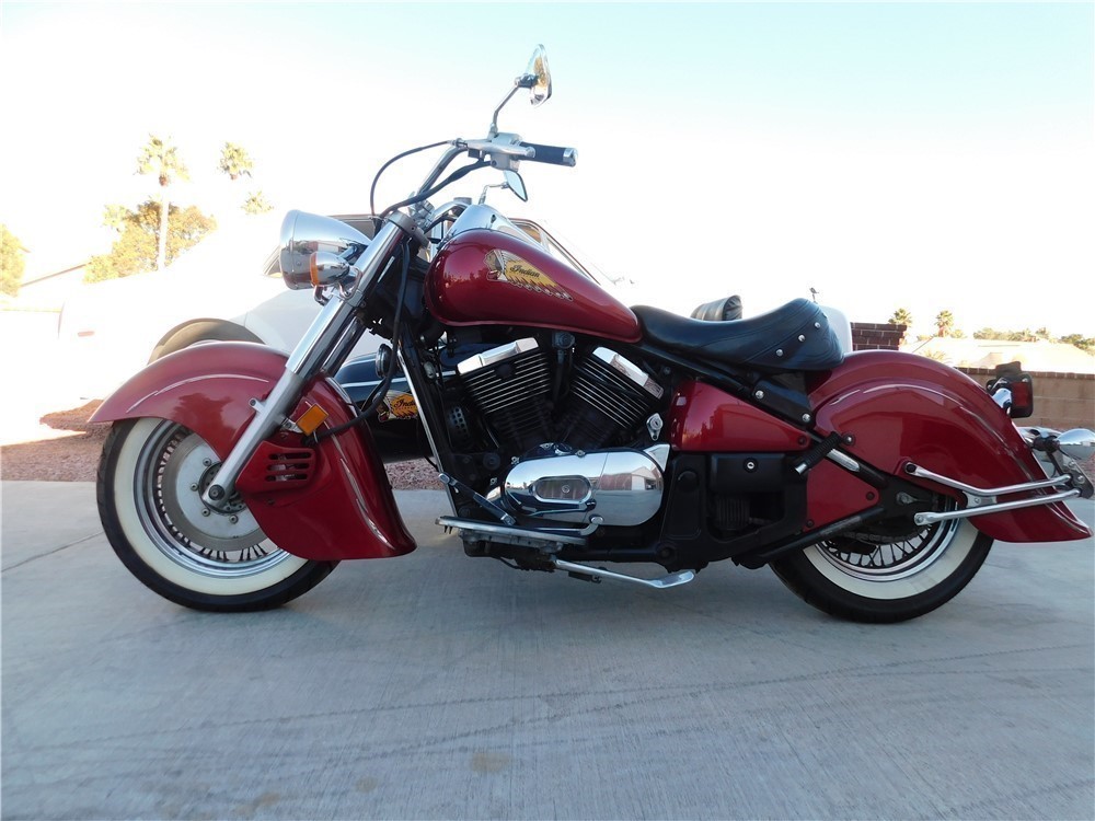2003 Kawasaki 800cc Motorcycle Drifter - Indian Tribute Bike -img-0