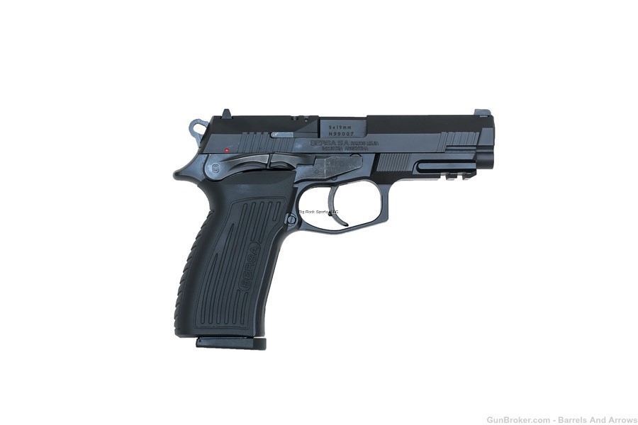 Bersa TPR9M 9mm Double Action Pistol, Matte 17 Rd Factory New-img-0