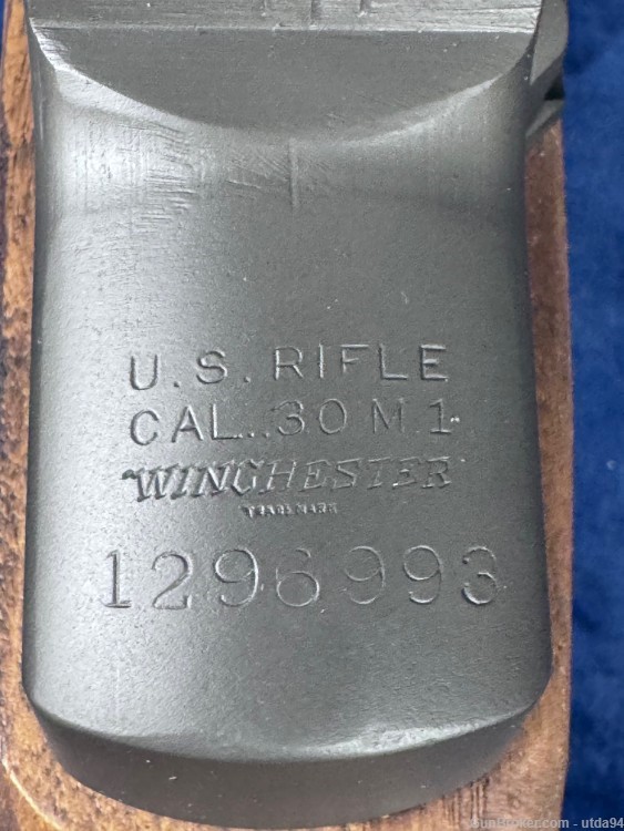 WWII Winchester M1 Garand .308 CMP Expert WRA Grade $0.01 No reserve!-img-7