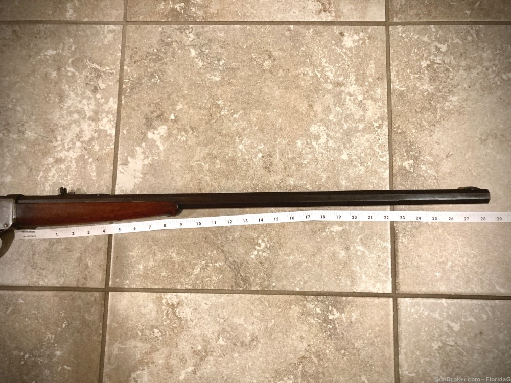 Winchester Model 1885 Single Shot Rifle 32-40 MFG 1888 Antique -img-19