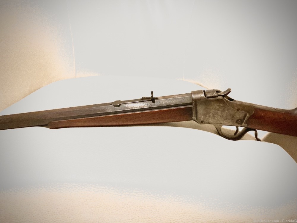 Winchester Model 1885 Single Shot Rifle 32-40 MFG 1888 Antique -img-4