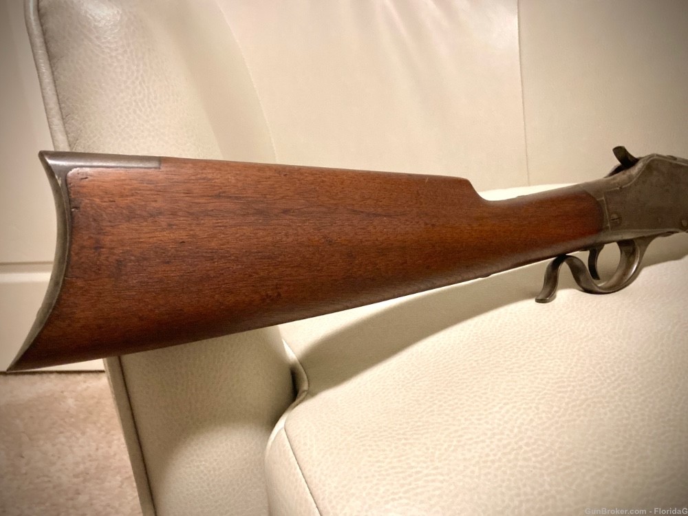 Winchester Model 1885 Single Shot Rifle 32-40 MFG 1888 Antique -img-8