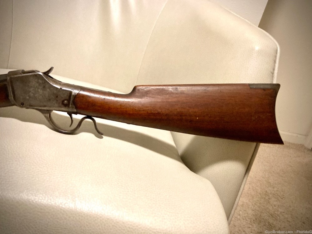 Winchester Model 1885 Single Shot Rifle 32-40 MFG 1888 Antique -img-6