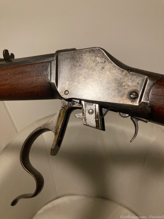 Winchester Model 1885 Single Shot Rifle 32-40 MFG 1888 Antique -img-1