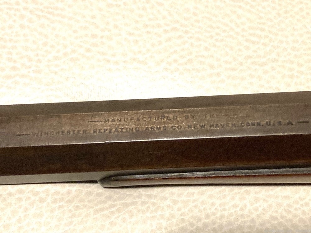 Winchester Model 1885 Single Shot Rifle 32-40 MFG 1888 Antique -img-2