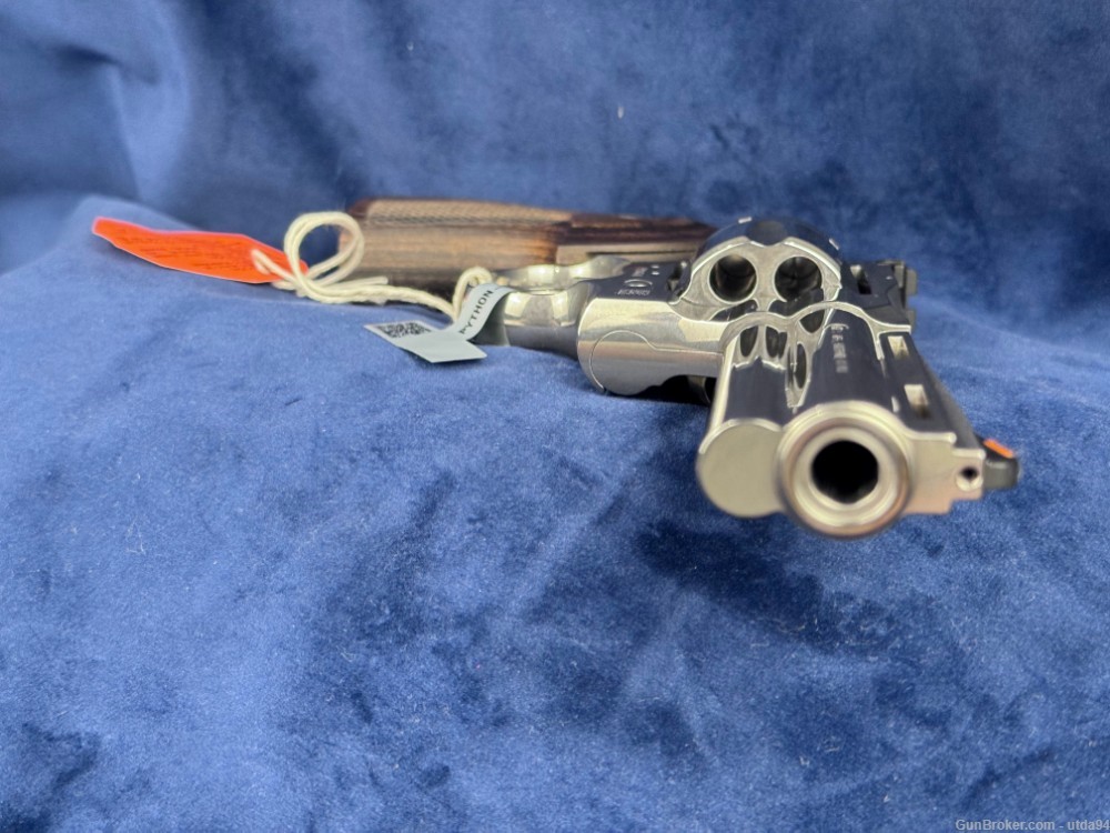 Colt Python Revolver .357 4.25" bbl SS NIB $0.01 start no reserve!-img-3