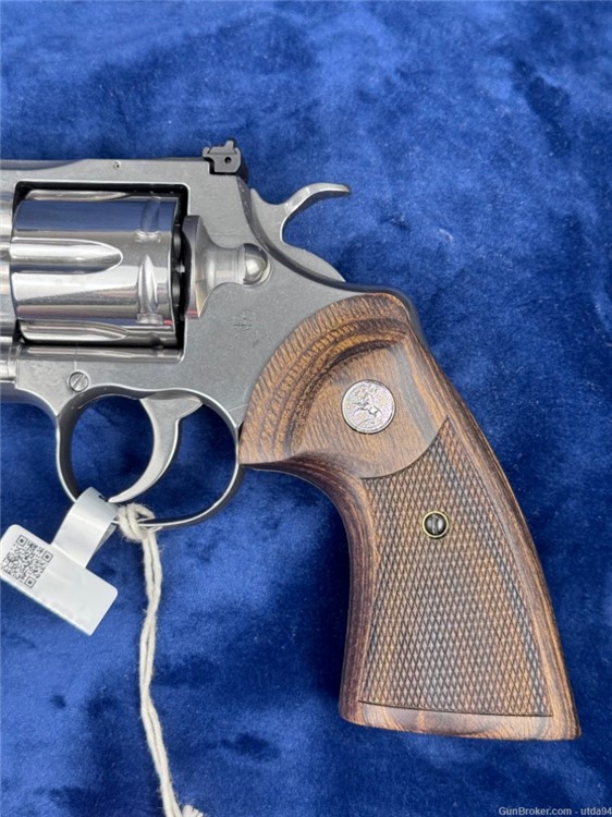 Colt Python Revolver .357 4.25" bbl SS NIB $0.01 start no reserve!-img-9