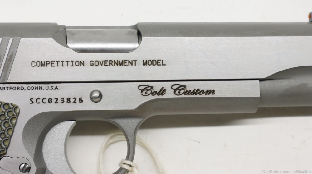 Colt 1911 Competition Stainless Custom Shop, 45 ACP o1070CS #23120264-img-5
