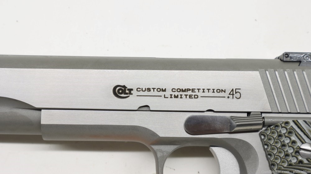 Colt 1911 Competition Stainless Custom Shop, 45 ACP o1070CS #23120264-img-1