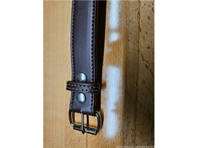 Alien Gear Leather Solid Core, Steel Buckle Gun Belt Black Size 34-38