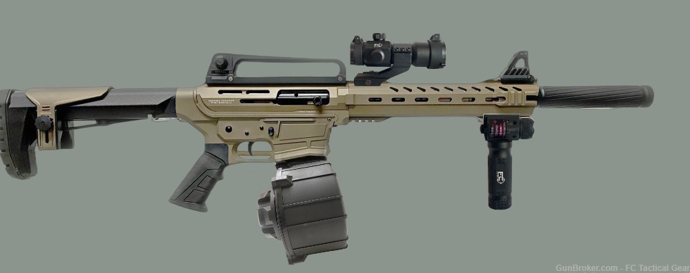 CDA PK12 - 12 GA semi-auto shotgun THE ULTIMATE DEFENDER PCKG 20rd mag-img-2