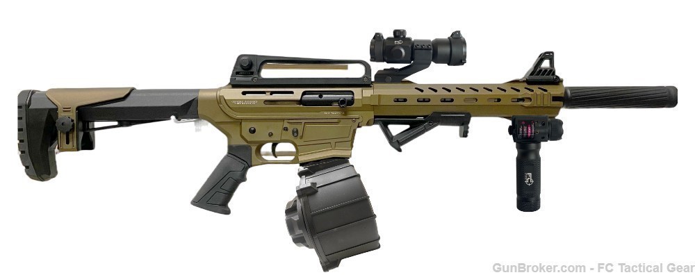CDA PK12 - 12 GA semi-auto shotgun THE ULTIMATE DEFENDER PCKG 20rd mag-img-17