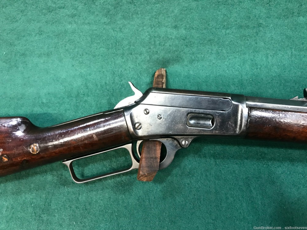 Marlin 1894 Octagon BBL Carbine 38WCF, 38-40, Born 1895 w/Brass and Dies-img-3