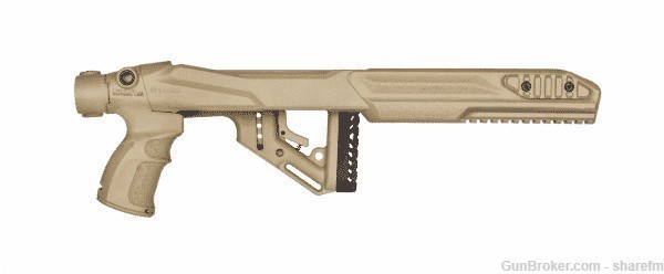 Fab Defense 10/22 Stock Ruger Conversion Kit With Folding Stock - Tan-img-1