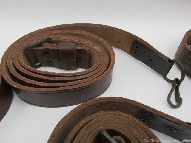 UNISSUED CONDITION MILITARY LEATHER SLING FOR AK AK47 AKM RPK SKS PSL ETC.-img-4