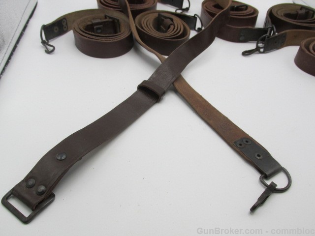 UNISSUED CONDITION MILITARY LEATHER SLING FOR AK AK47 AKM RPK SKS PSL ETC.-img-11