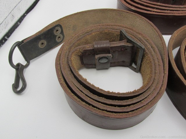 UNISSUED CONDITION MILITARY LEATHER SLING FOR AK AK47 AKM RPK SKS PSL ETC.-img-6