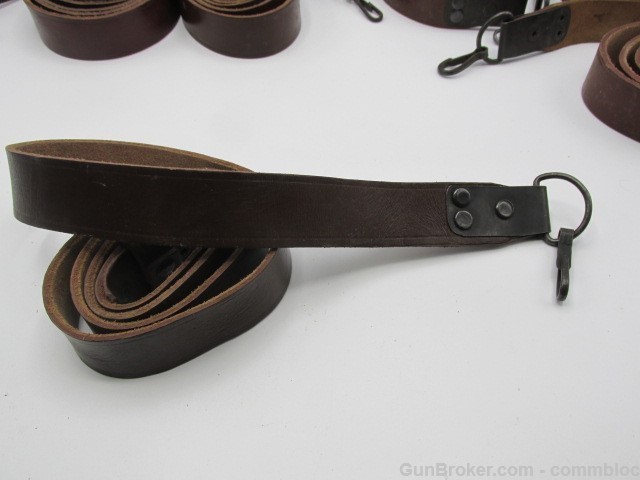 UNISSUED CONDITION MILITARY LEATHER SLING FOR AK AK47 AKM RPK SKS PSL ETC.-img-10