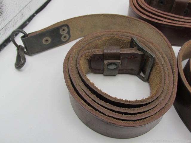 UNISSUED CONDITION MILITARY LEATHER SLING FOR AK AK47 AKM RPK SKS PSL ETC.-img-5