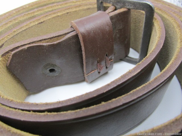 UNISSUED CONDITION MILITARY LEATHER SLING FOR AK AK47 AKM RPK SKS PSL ETC.-img-7