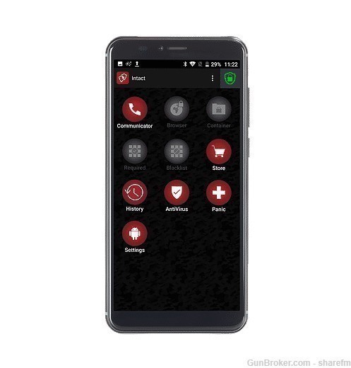 IntactPhone Bond - Encrypted Mobile Device - For EMEA, APAC & China Network-img-0