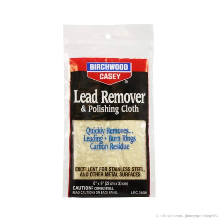 BIRCHWOOD CASEY Lead Remover & Polishing Cloth-img-0