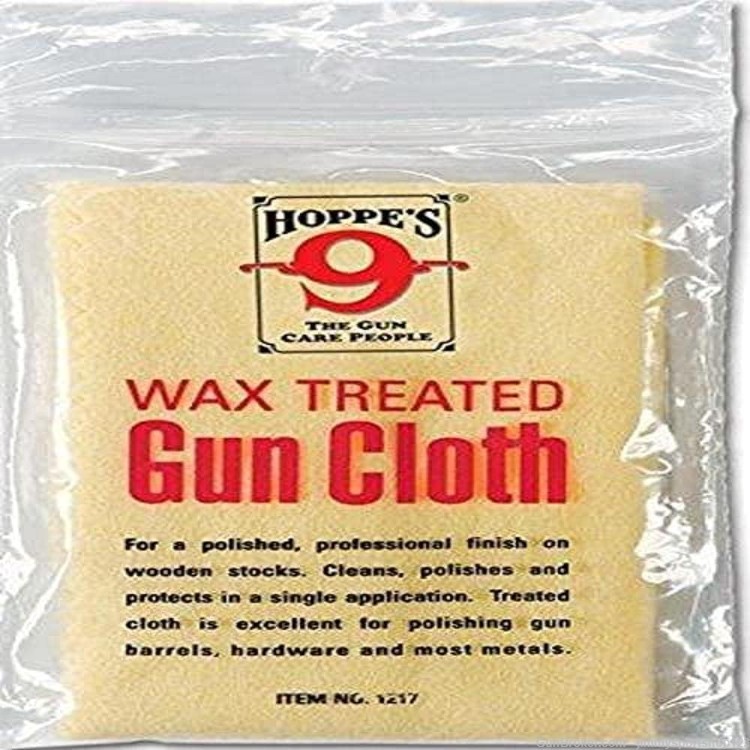 Hoppe's 9 Wax Treated Gun Cloth for Polishing Gun-img-0