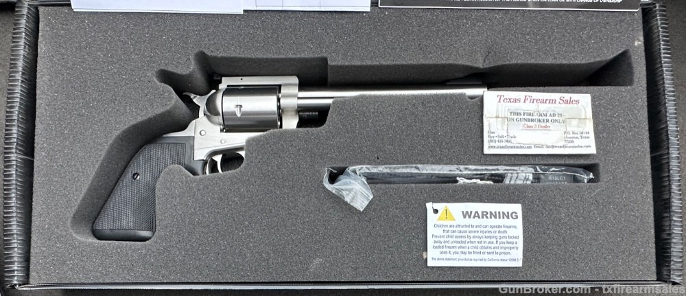 Magnum Research BFR Stainless .454 Casull / .45 LC with 6.5" Barrel, CA OK-img-47