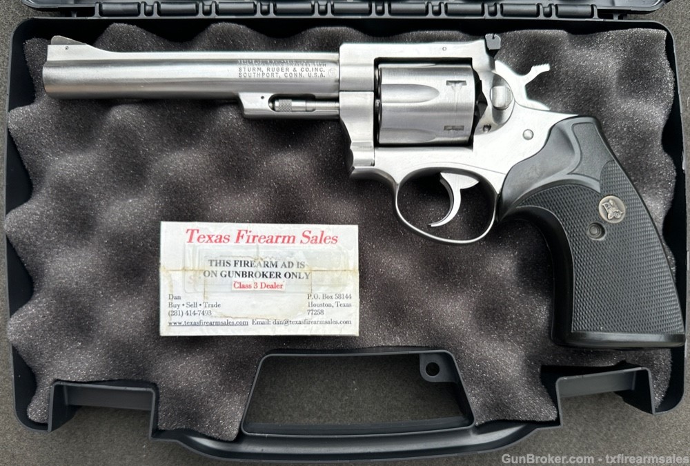 Ruger Security Six Stainless .357 Magnum, 6" Barrel, 1980-img-38