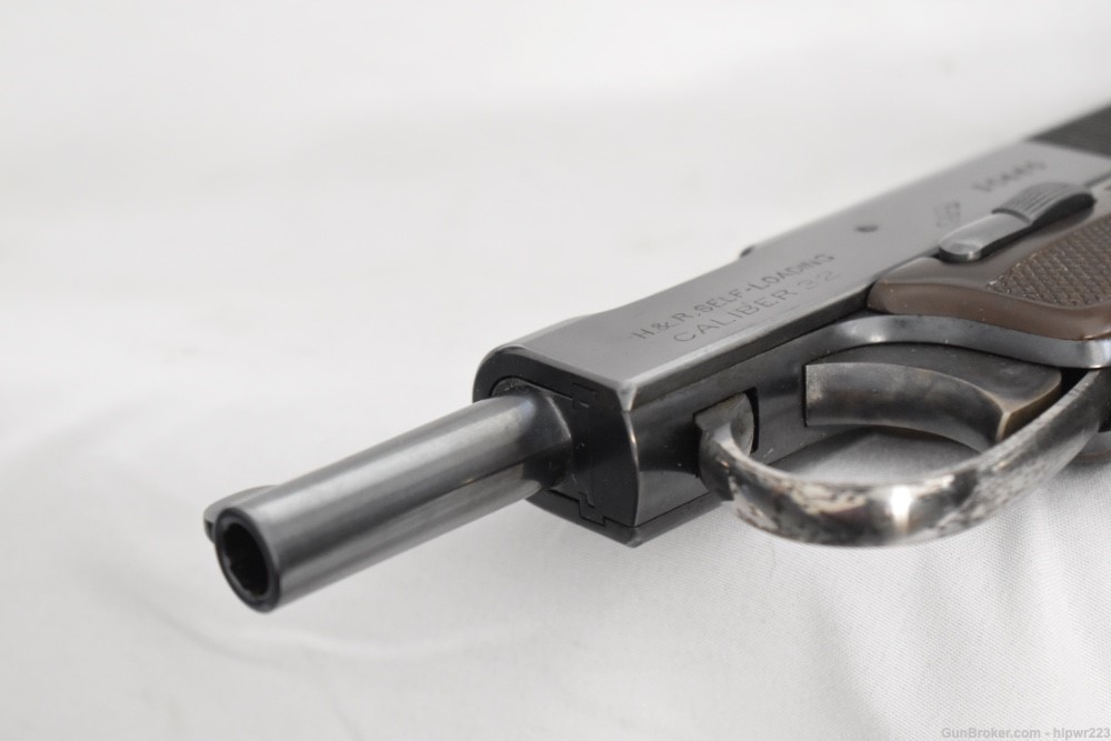 Harrington & Richardson .32 Self Loading Pistol in box with manual and rod!-img-13