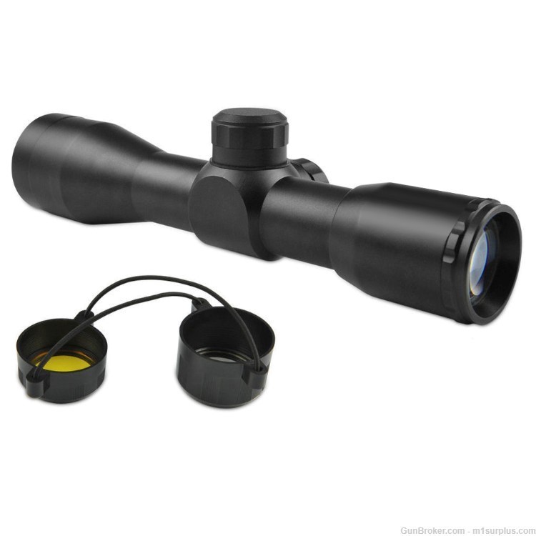 Compact 4x30 Rifle Scope + Mount for Henry 22 Classic Lever Action Rifle-img-1
