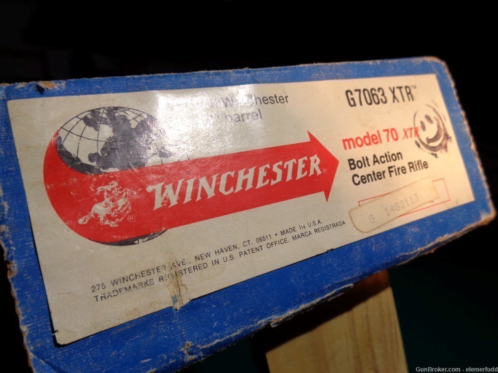 - Winchester 70 XTR 270 USA Red, White and Blue Collector Box-NEW!-img-0